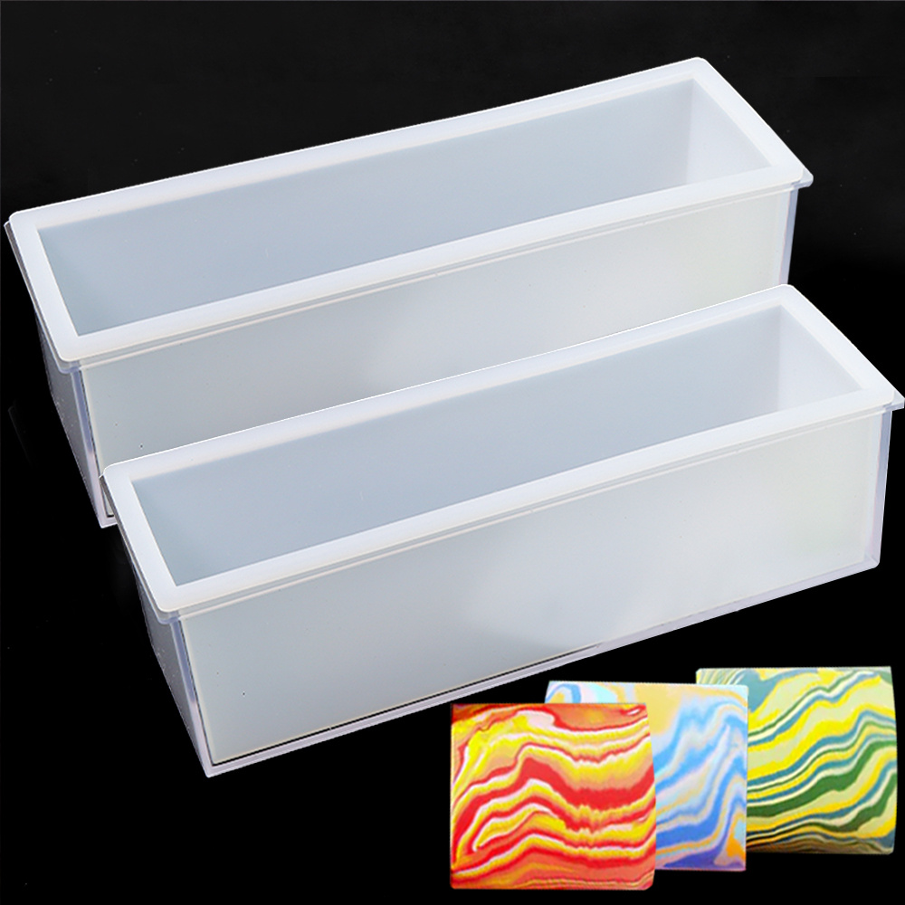 Soap Making Books - 1.2l Rectangle Transparency Plastic Box Silicone