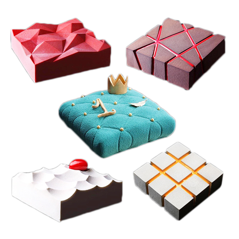 Soap Making Tutorial - Silicone Mousse Cake Mold Diamond Peak