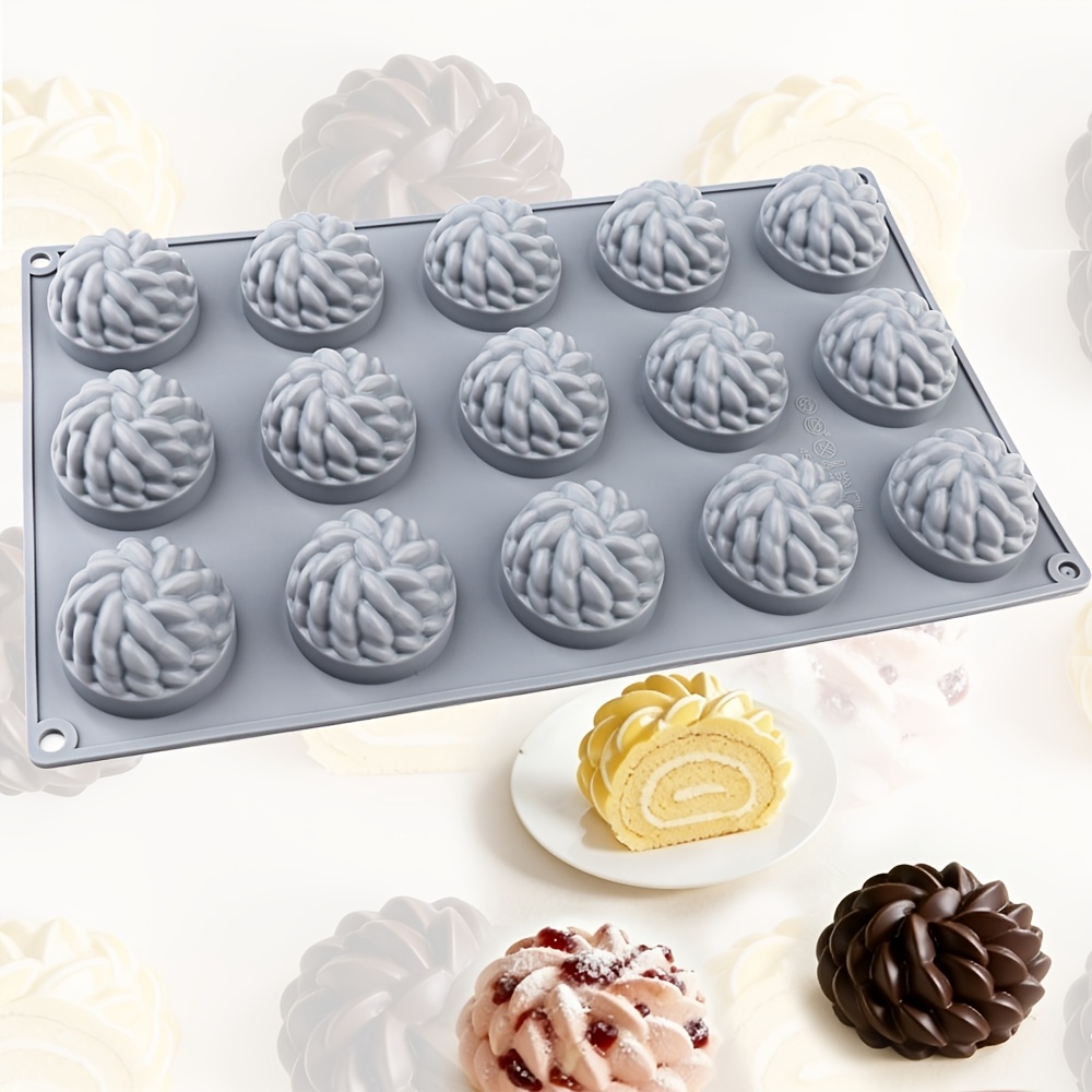 Soap Making Designs - 1Pc Cake Mold Santa Ana Floral