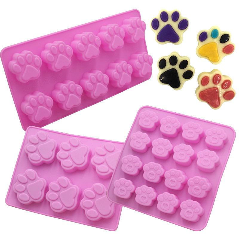 Soap Making Organic - Cat Claw Shape Chocolate Silicone Mold