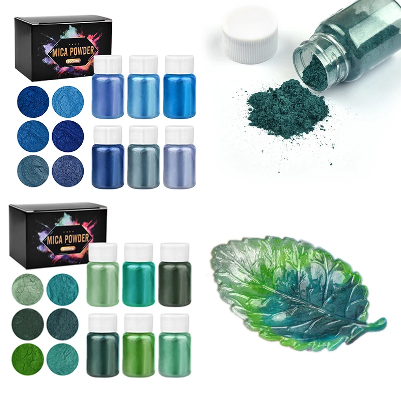 6Color/ Box Epoxy Mica Powder  - Soap Making Books incelemesi ve fiyatı