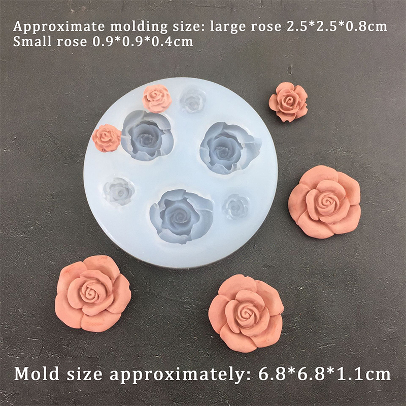 3D Rose Flower Shape Leaf Sili - Soap Making Tutorial incelemesi ve fiyatı