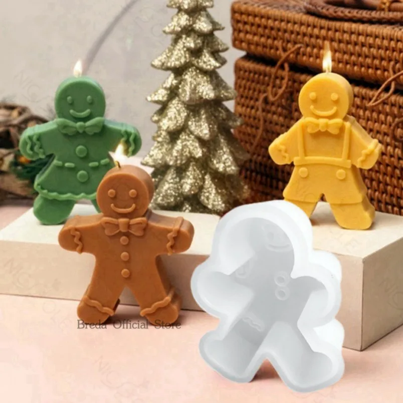 3D Smile Gingerbread Man Silic - Soap Making Business incelemesi ve fiyatı