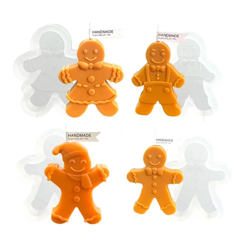 3D Smile Gingerbread Man Silic - Soap Making Business incelemesi ve fiyatı