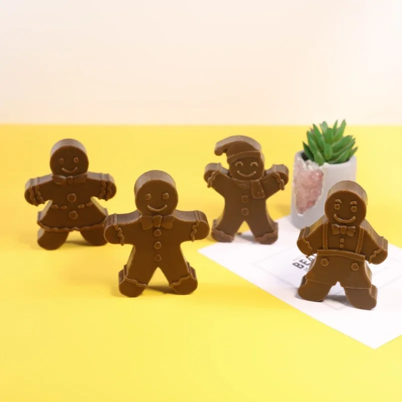3D Smile Gingerbread Man Silic - Soap Making Business incelemesi ve fiyatı