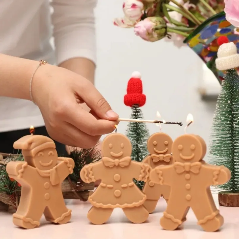 3D Smile Gingerbread Man Silic - Soap Making Business incelemesi ve fiyatı