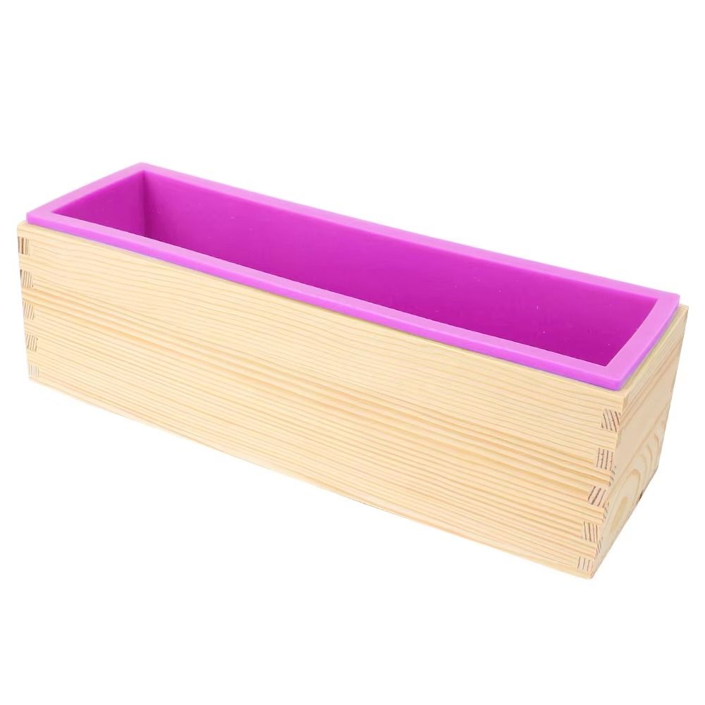 1200ml Silicone Soap Mold Wood - Soap Making Box incelemesi ve fiyatı