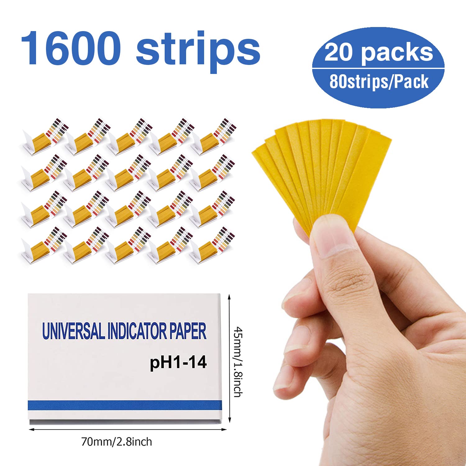pH Test Strips 1600 Strips Ful - Soap Making Books incelemesi ve fiyatı