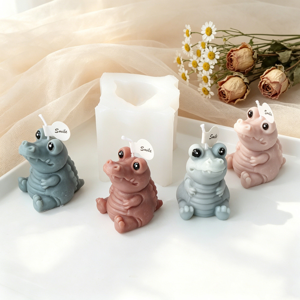 Chibi Crocodile Silicone Candl - Soap Making Designs incelemesi ve fiyatı