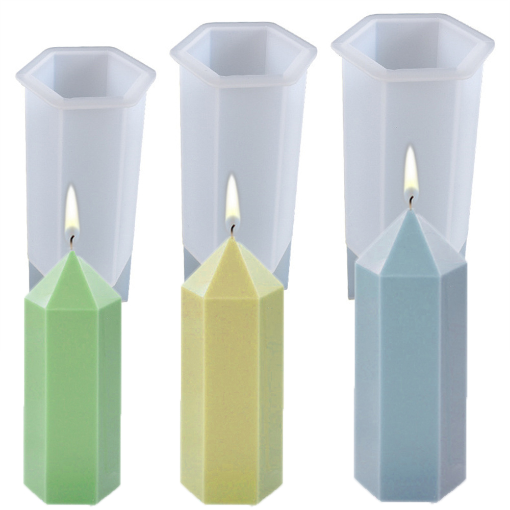 3D Hexagonal Column Candle Mol - Soap Making Business incelemesi ve fiyatı