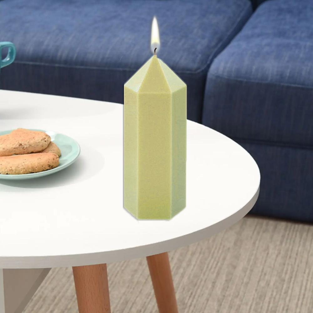 3D Hexagonal Column Candle Mol - Soap Making Business incelemesi ve fiyatı