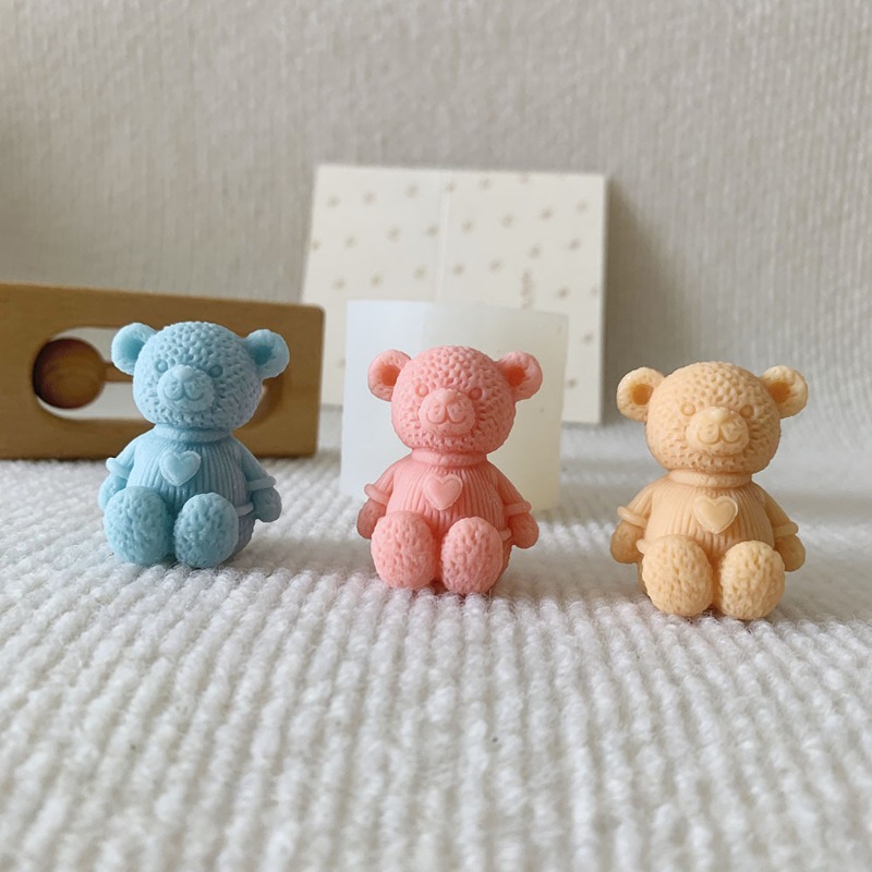Mini Love Bear Candle Silicone - Soap Making Business incelemesi ve fiyatı
