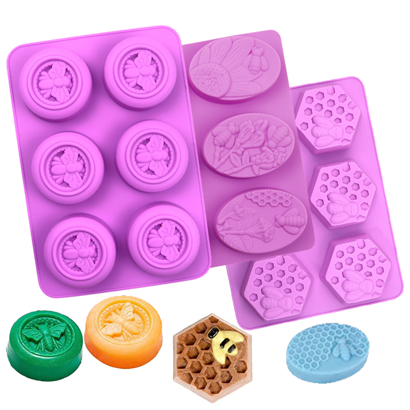 Honeycomb Soap Mold 3D Bumble  - Soap Making Business incelemesi ve fiyatı