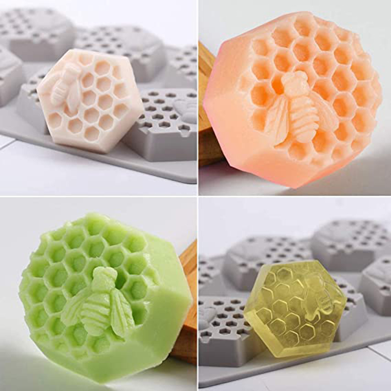Honeycomb Soap Mold 3D Bumble  - Soap Making Business incelemesi ve fiyatı