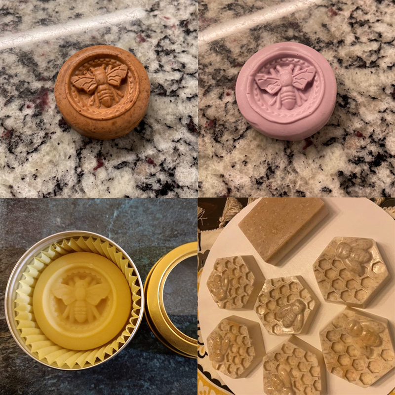 Honeycomb Soap Mold 3D Bumble  - Soap Making Business incelemesi ve fiyatı