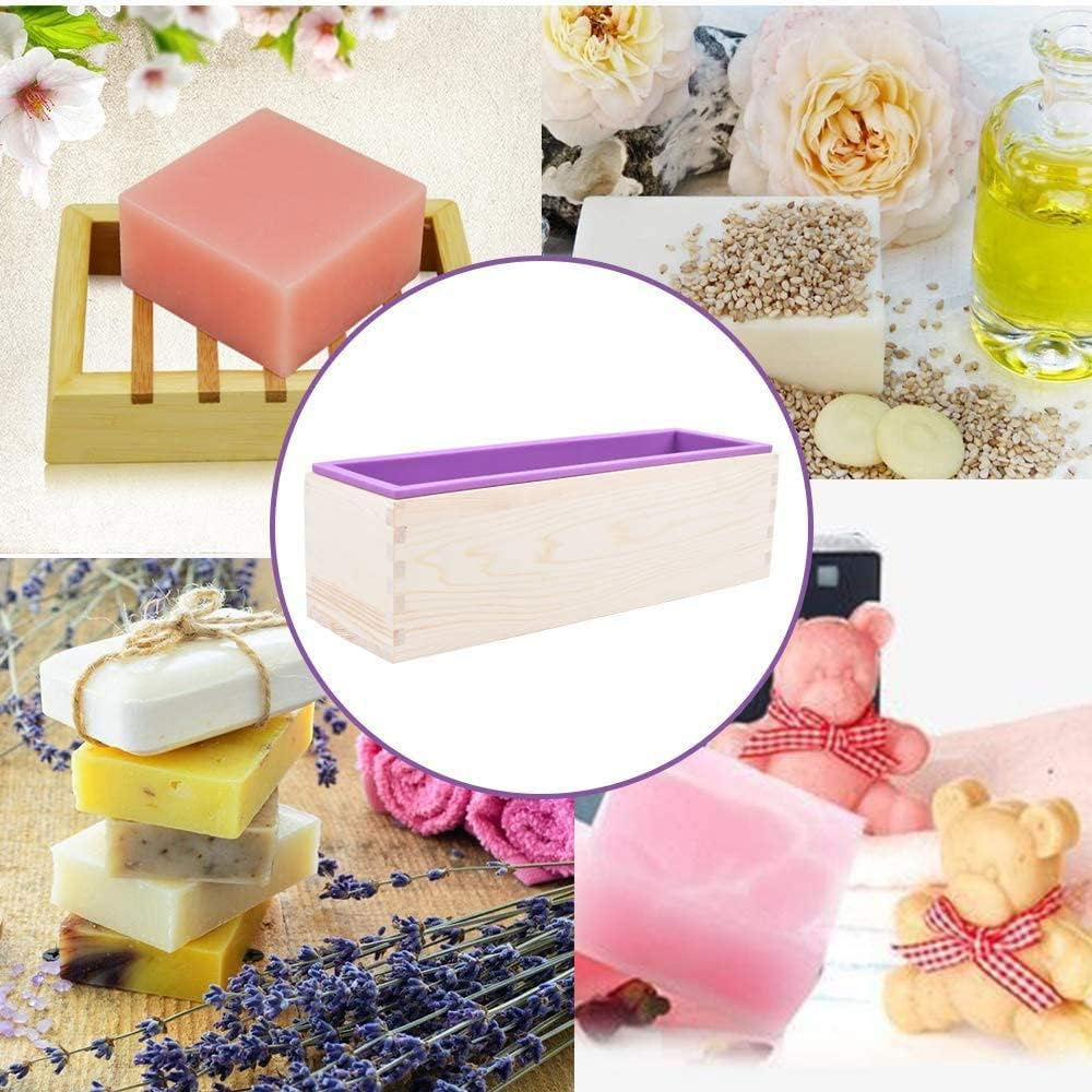 1.2L Wooden Box Soap Mold Maki - Soap Making Books incelemesi ve fiyatı