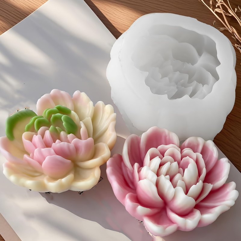 Heart Flower Silicone Mold - 3 - Soap Making Designs incelemesi ve fiyatı