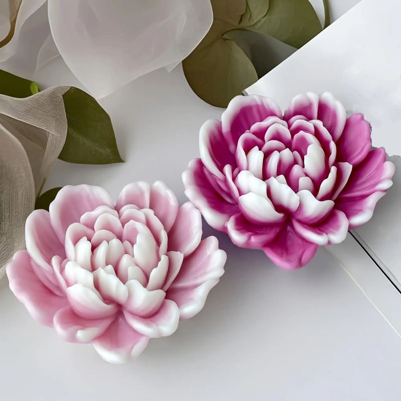 Heart Flower Silicone Mold - 3 - Soap Making Designs incelemesi ve fiyatı
