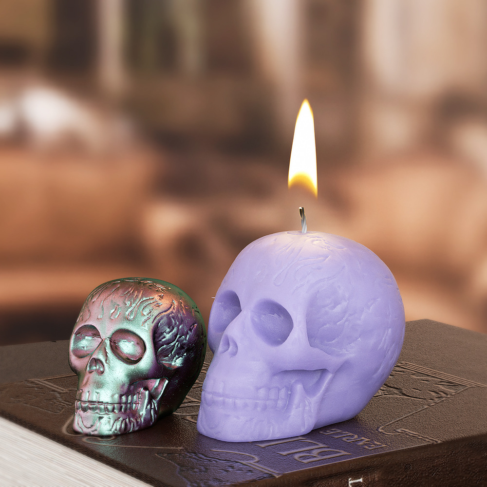 Multi Size Skull Head Silicone - Soap Making Molds incelemesi ve fiyatı