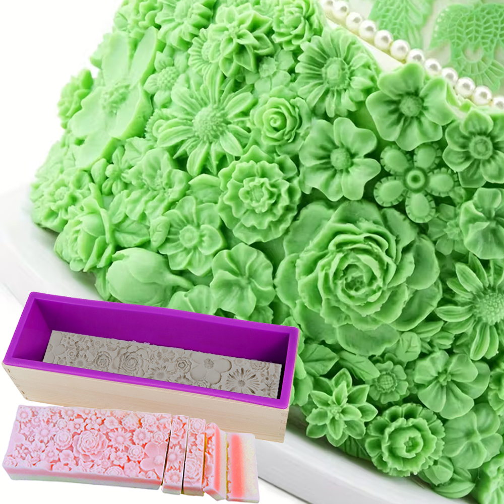 Silicone Wooden Box Soap Mold  - Soap Making Books incelemesi ve fiyatı
