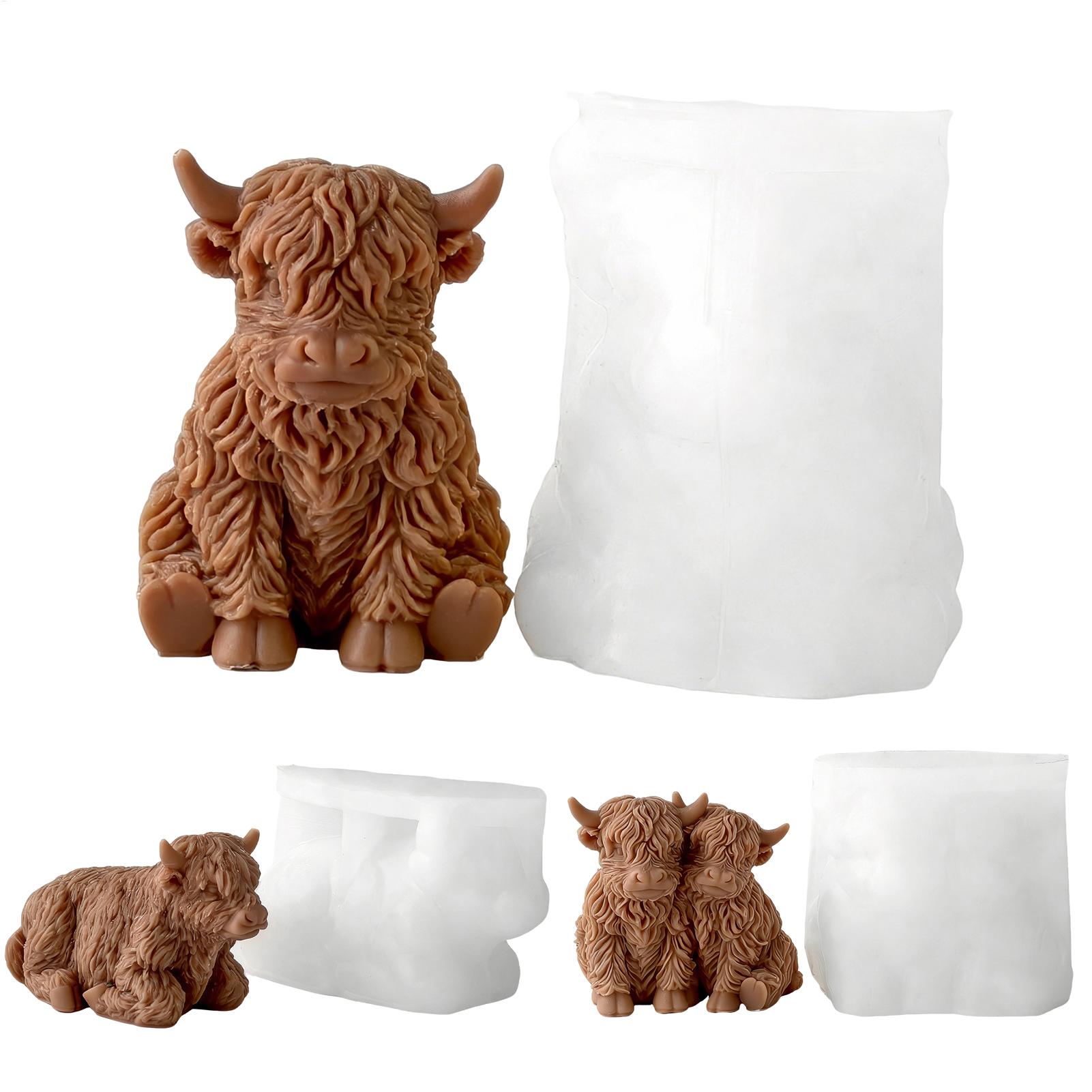Highland Cow Silicone Mold Reu - Soap Making Business incelemesi ve fiyatı