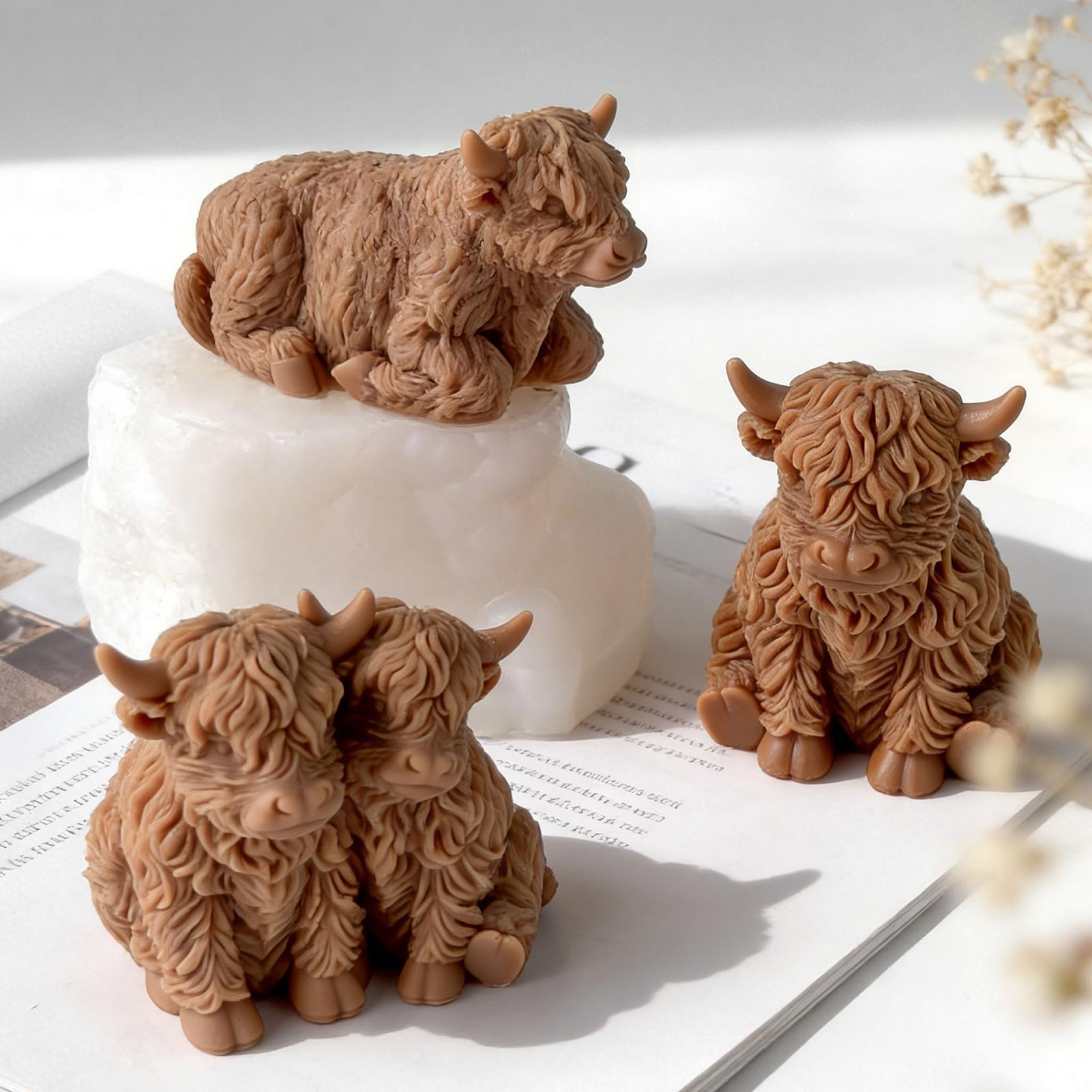 Highland Cow Silicone Mold Reu - Soap Making Business incelemesi ve fiyatı