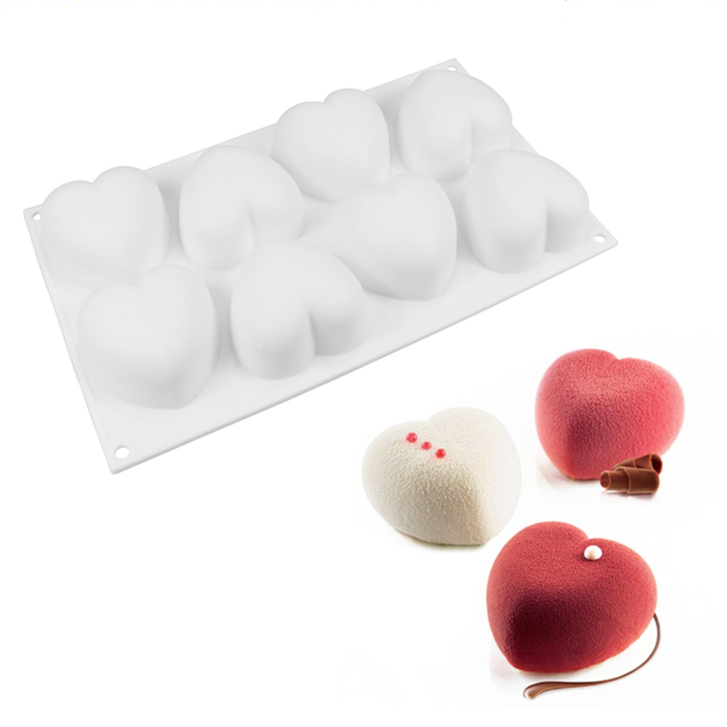 Love Heart Silicone Soap Mold  - Soap Making Tutorial incelemesi ve fiyatı