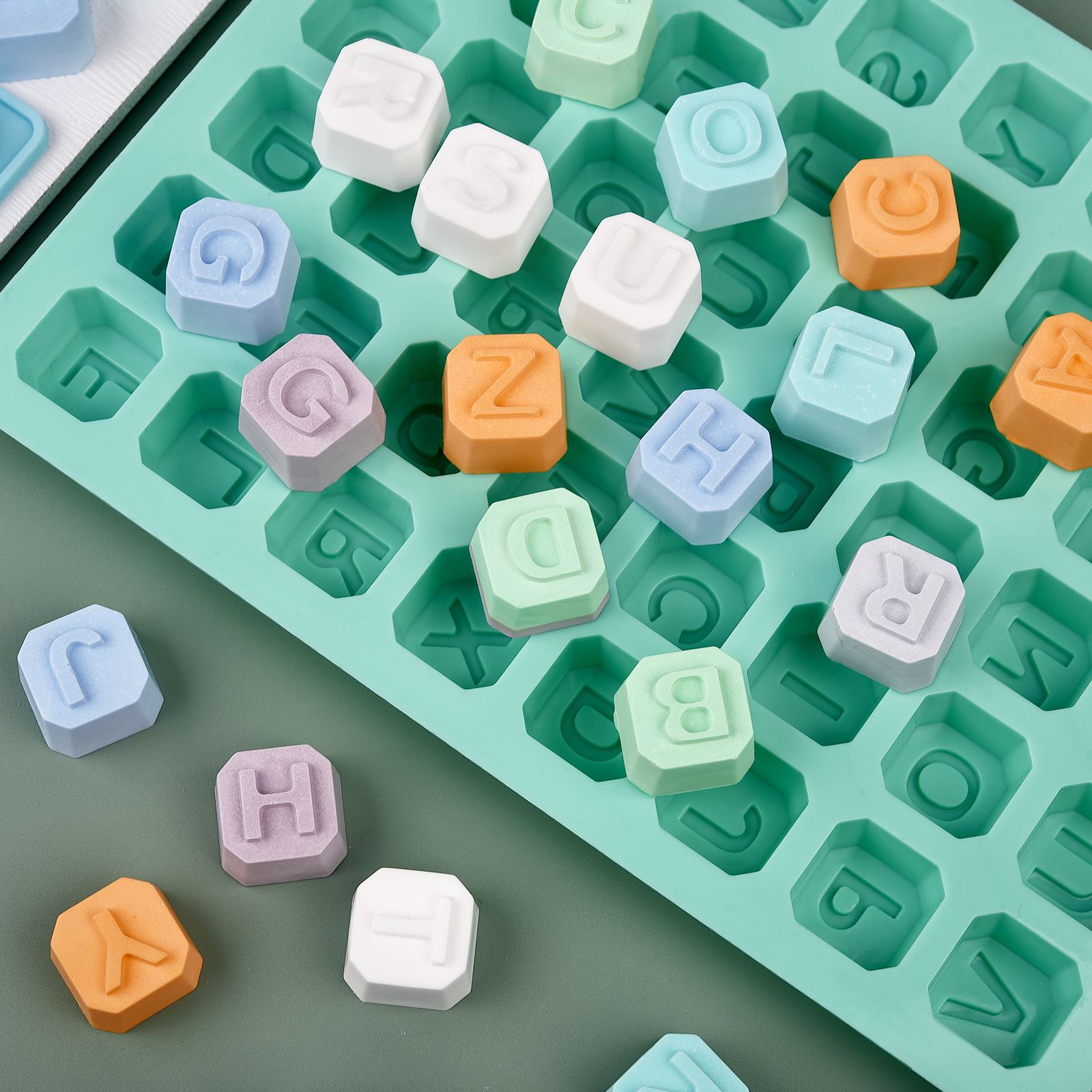 48 Letter Enghish Alphabet let - Soap Making Molds incelemesi ve fiyatı