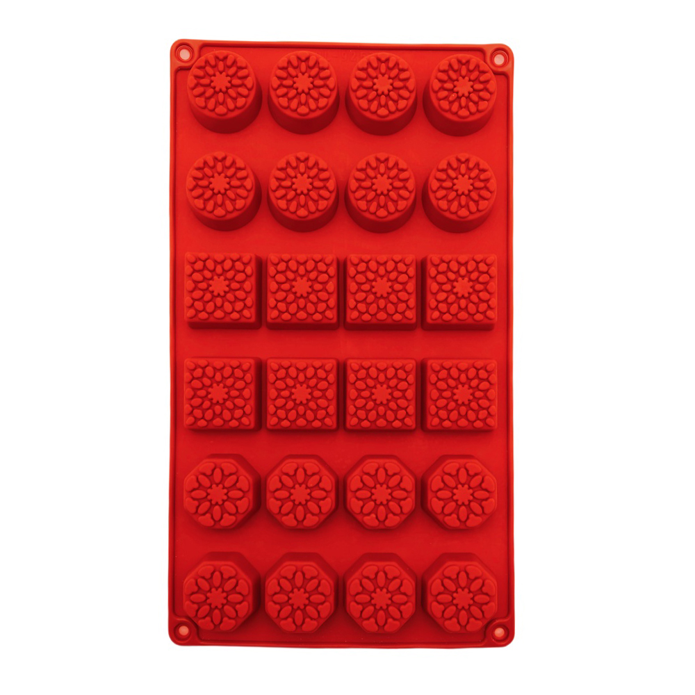 New Arrival 24 Hole Round Squa - Soap Making Tutorial incelemesi ve fiyatı