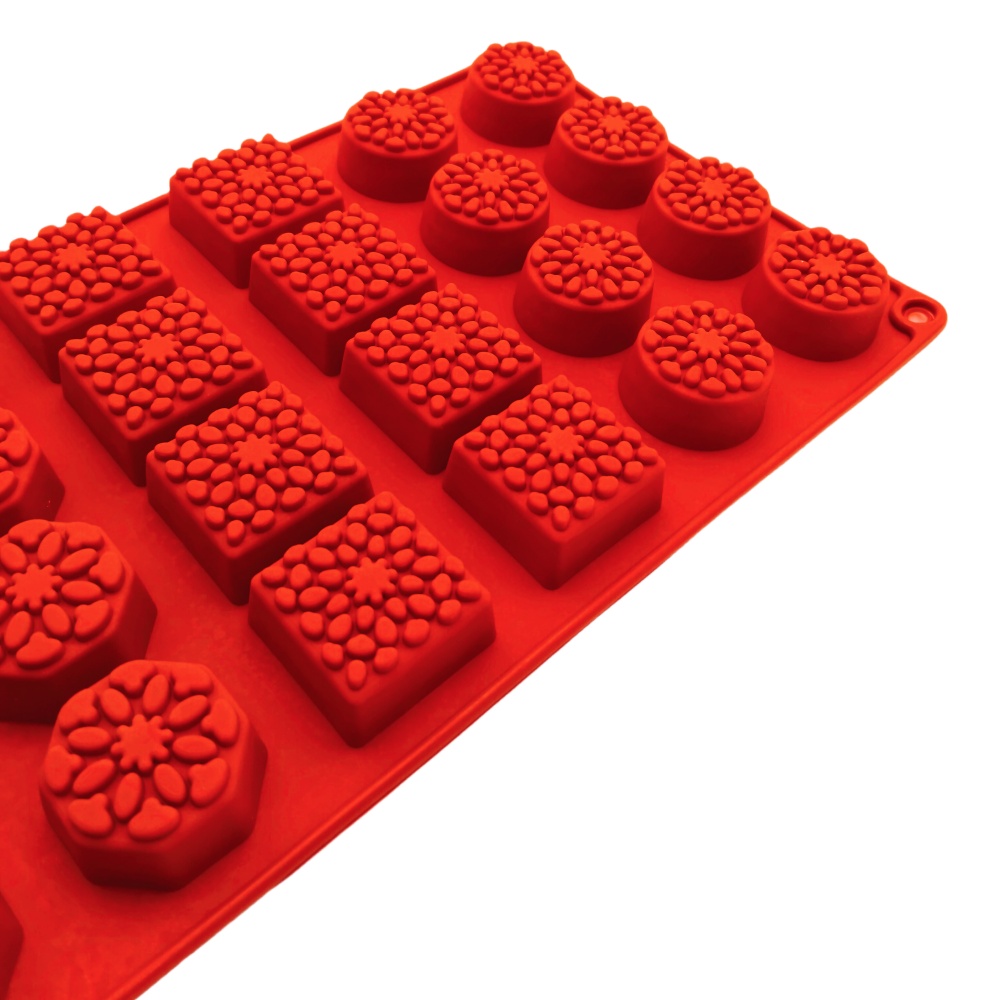 New Arrival 24 Hole Round Squa - Soap Making Tutorial incelemesi ve fiyatı