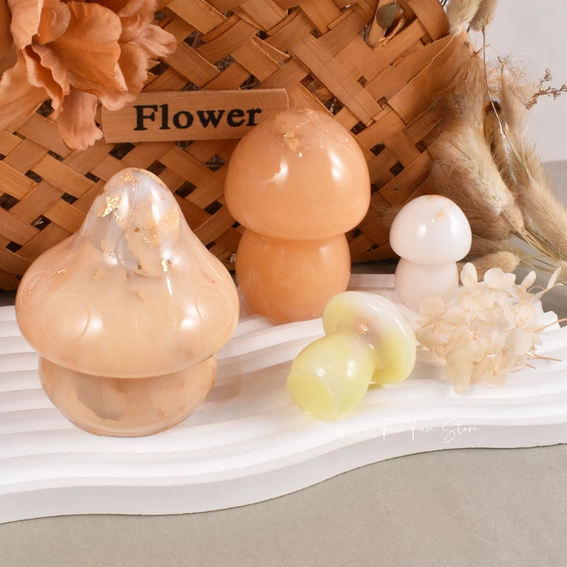 3D Mushroom Candle Silicone Mo - Soap Making Business incelemesi ve fiyatı