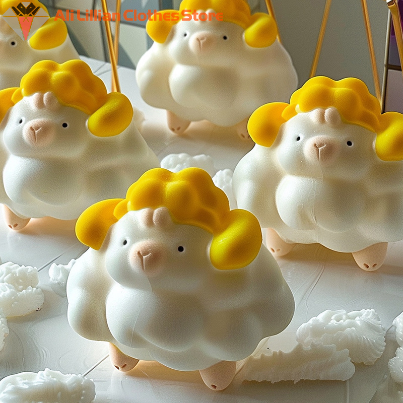 3D Sheep Shape Jelly Mold Kitc - Soap Making Organic incelemesi ve fiyatı