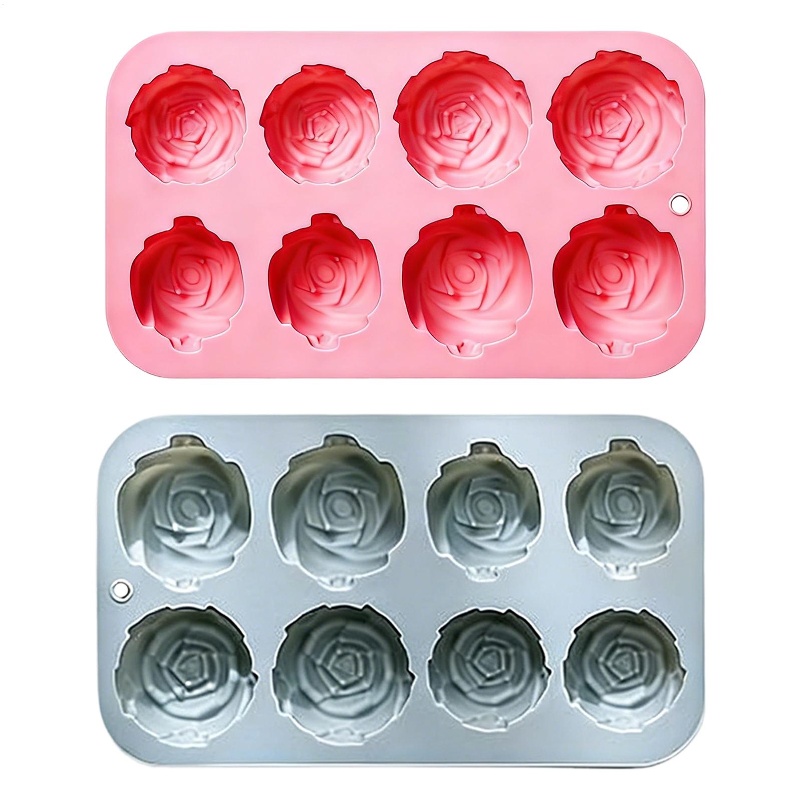 8 Holes Rose Flower Silicone M - Soap Making Diy incelemesi ve fiyatı