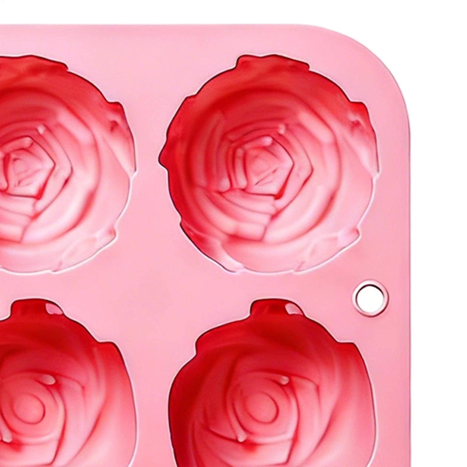 8 Holes Rose Flower Silicone M - Soap Making Diy incelemesi ve fiyatı
