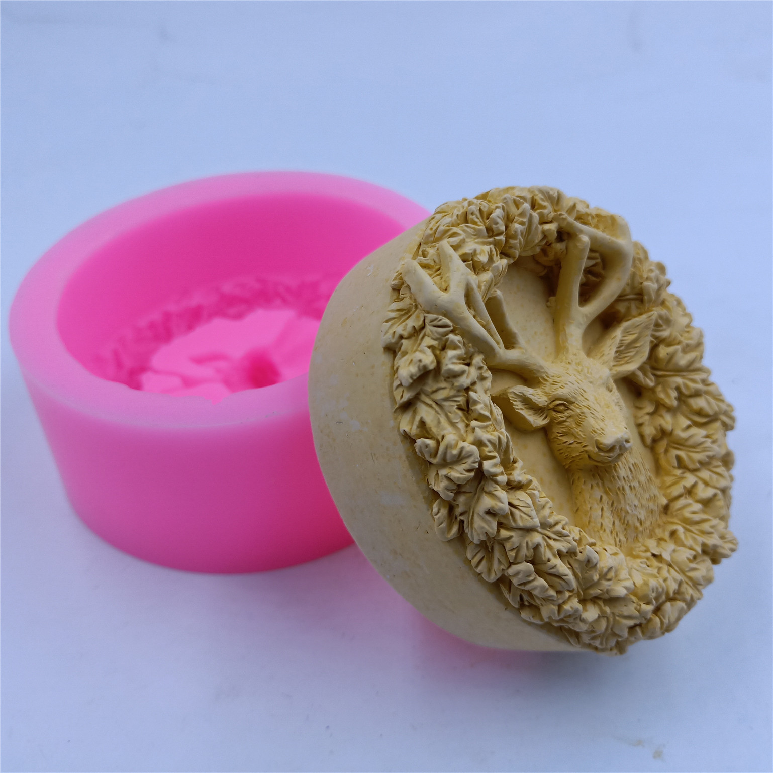Deer Design Soap Silicone Mold - Soap Making Designs incelemesi ve fiyatı