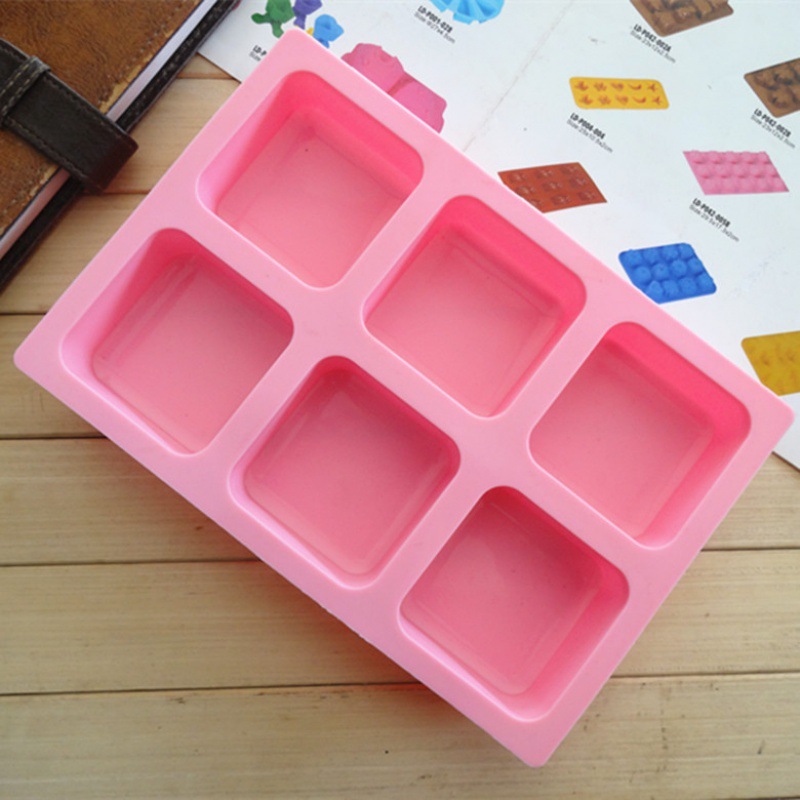 Square Silicone Cake Molds Cer - Soap Making Organic incelemesi ve fiyatı
