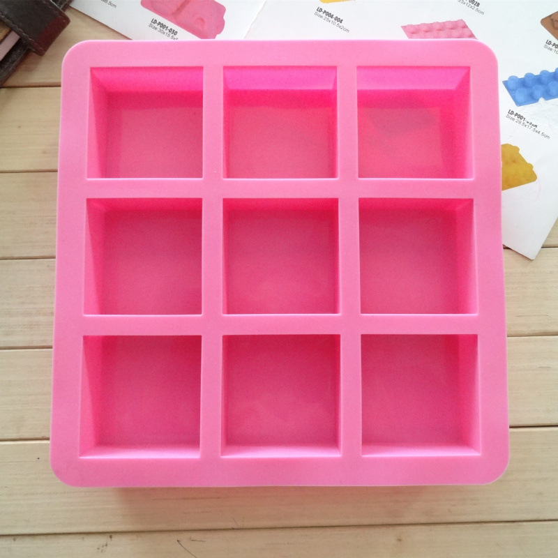 Square Silicone Cake Molds Cer - Soap Making Organic incelemesi ve fiyatı