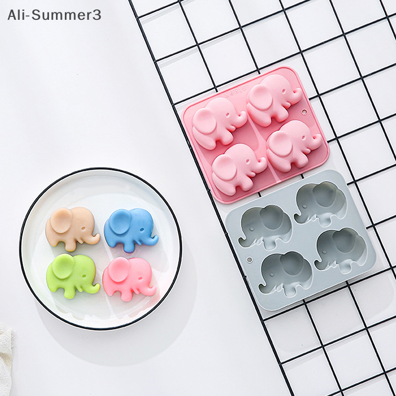 4-hole Baby Elephant Silicone  - Soap Making Molds incelemesi ve fiyatı