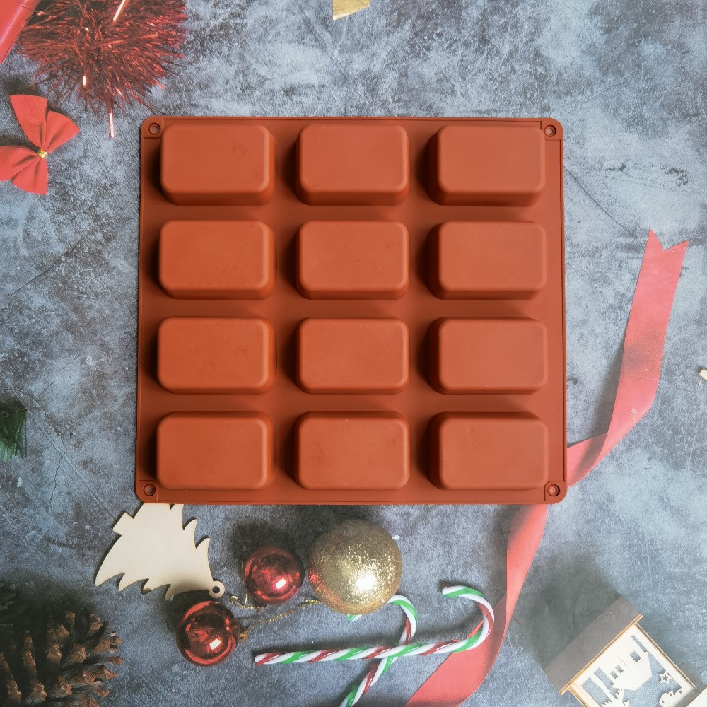 12 Cavity Square Silicone Soap - Soap Making Business incelemesi ve fiyatı