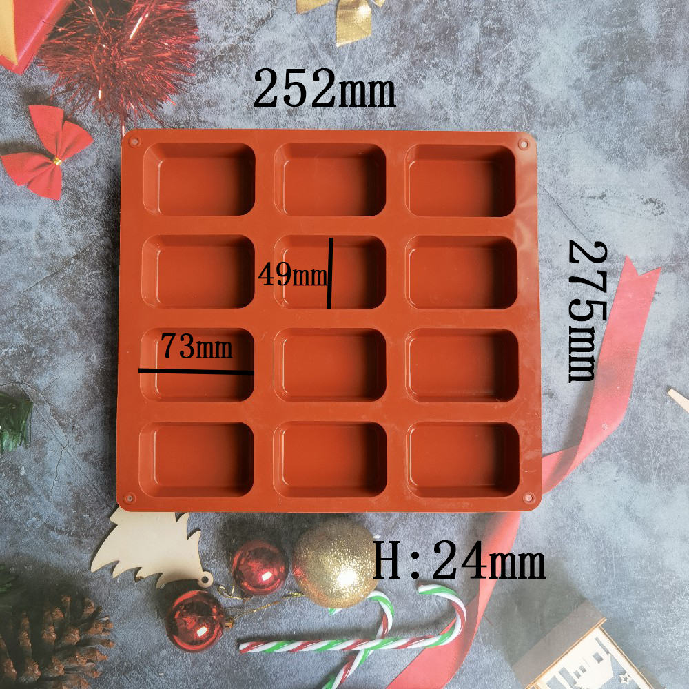 12 Cavity Square Silicone Soap - Soap Making Business incelemesi ve fiyatı