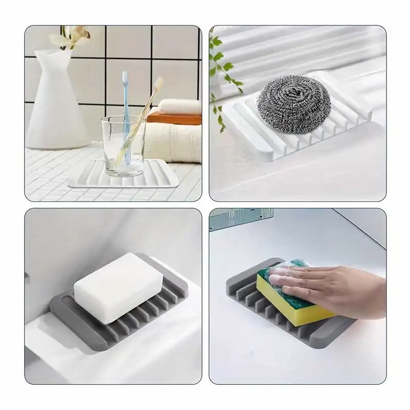New 1PC Silicone Draining Soap - Soap Making Box incelemesi ve fiyatı