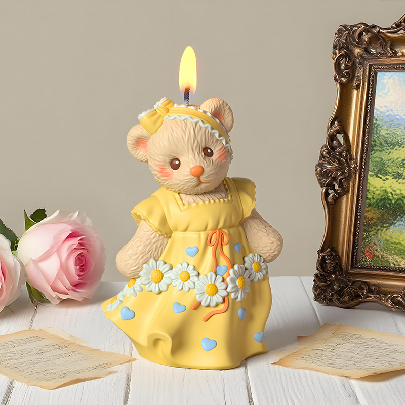 3D Cute Bear Resin Mold For Ca - Soap Making Molds incelemesi ve fiyatı
