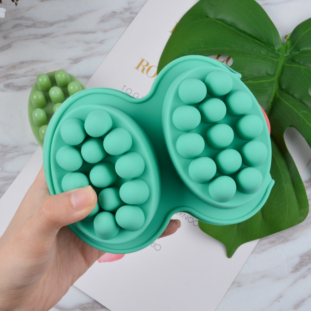 4 Hole Oval Massage Soap Silic - Soap Making Business incelemesi ve fiyatı