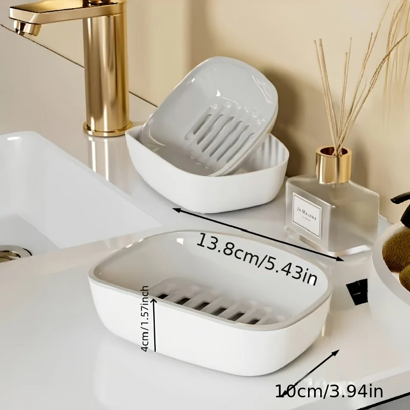 1pc Double Layer Drain Soap Bo - Soap Making Box incelemesi ve fiyatı