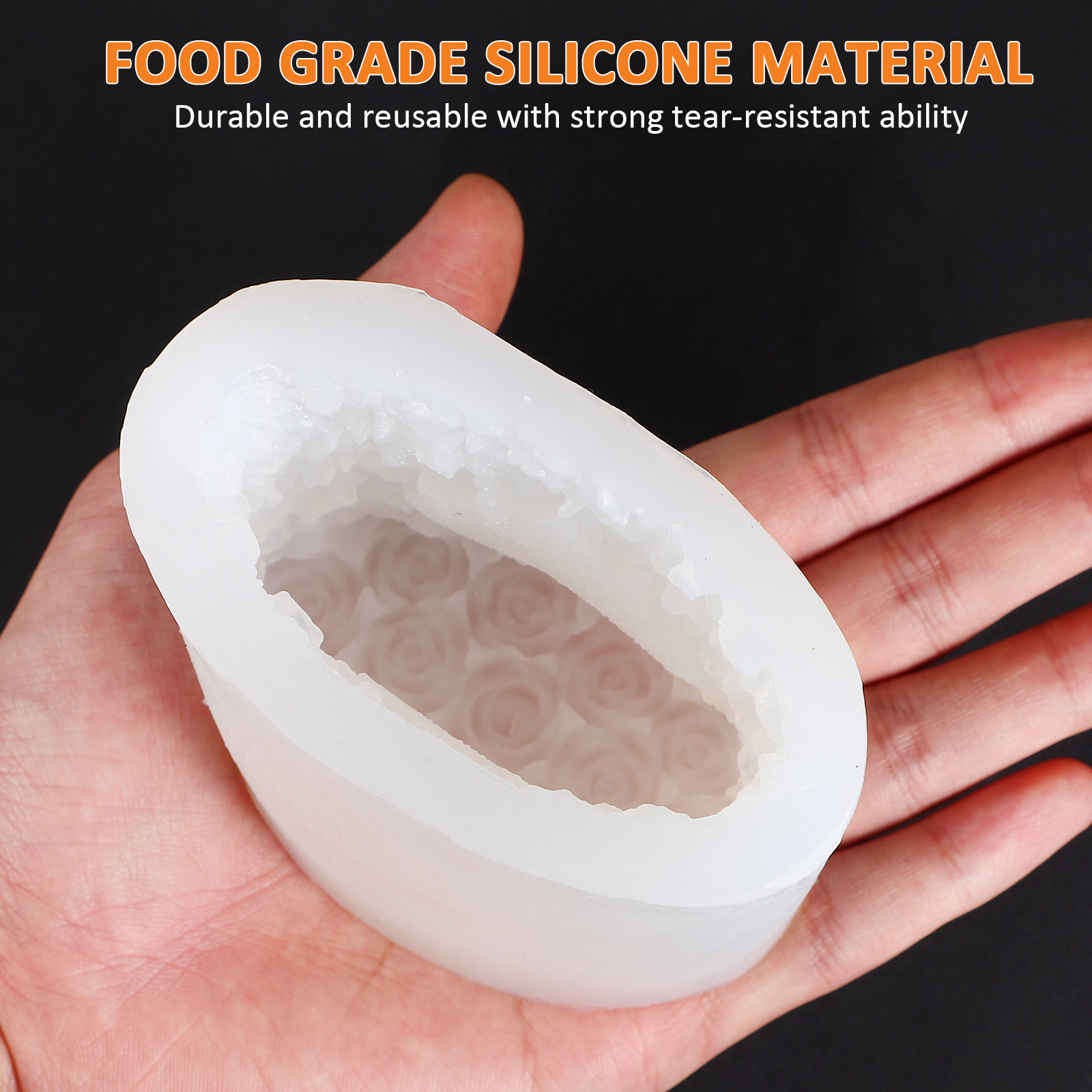 2Pcs Silicone Molds Rose Flowe - Soap Making Designs incelemesi ve fiyatı