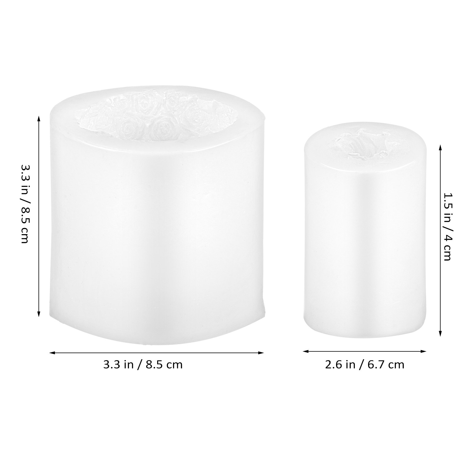 2Pcs Silicone Molds Rose Flowe - Soap Making Designs incelemesi ve fiyatı