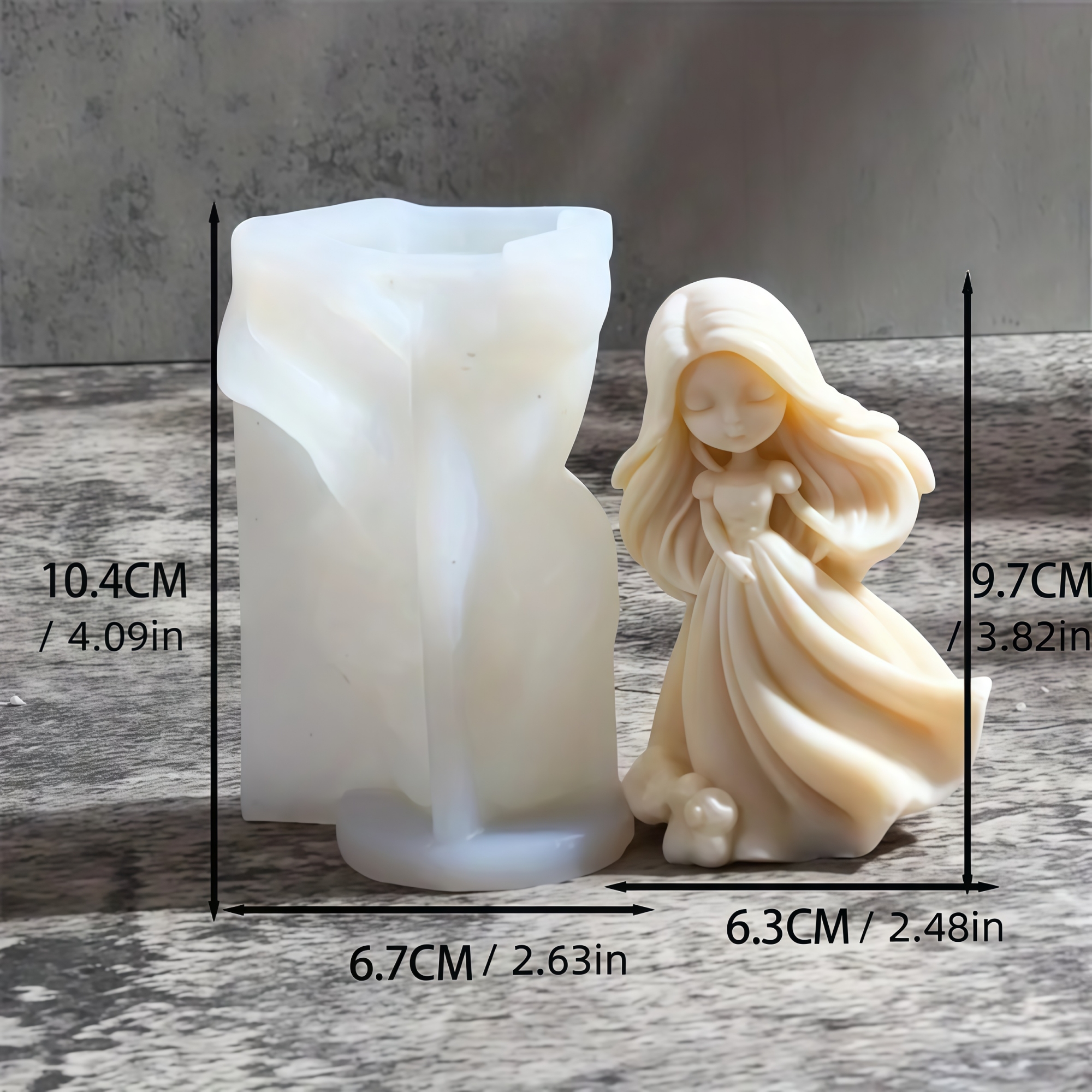 3D Sweet Princess Doll Silicon - Soap Making Business incelemesi ve fiyatı