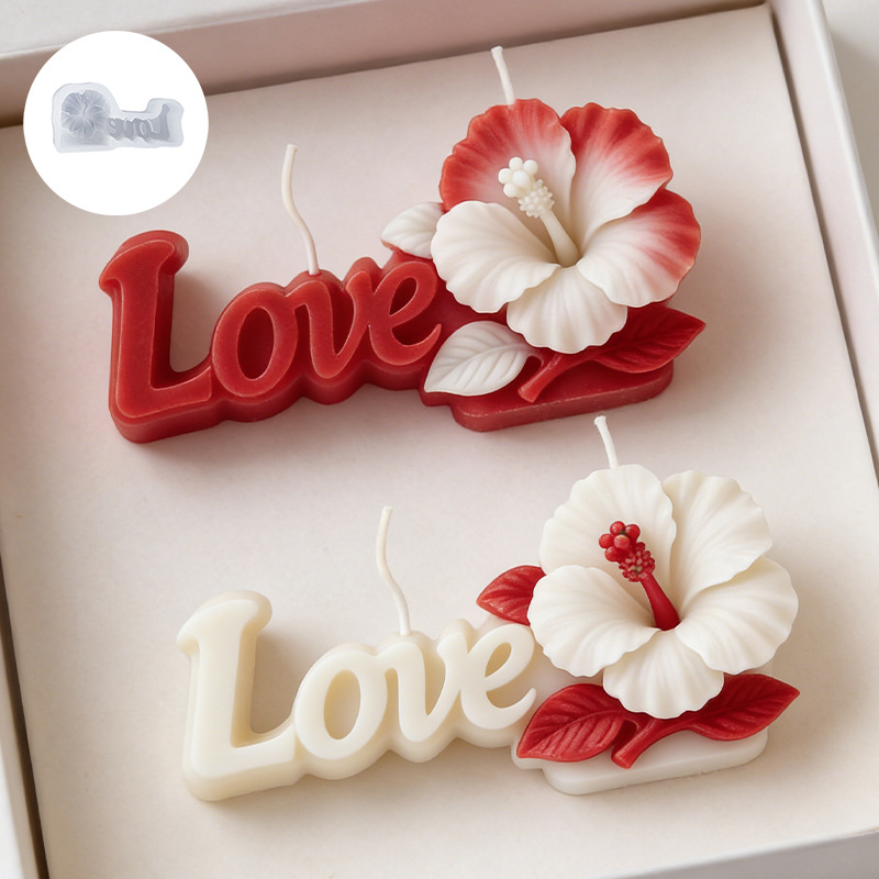 Love Rose Silicone Candle Mold - Soap Making Business incelemesi ve fiyatı