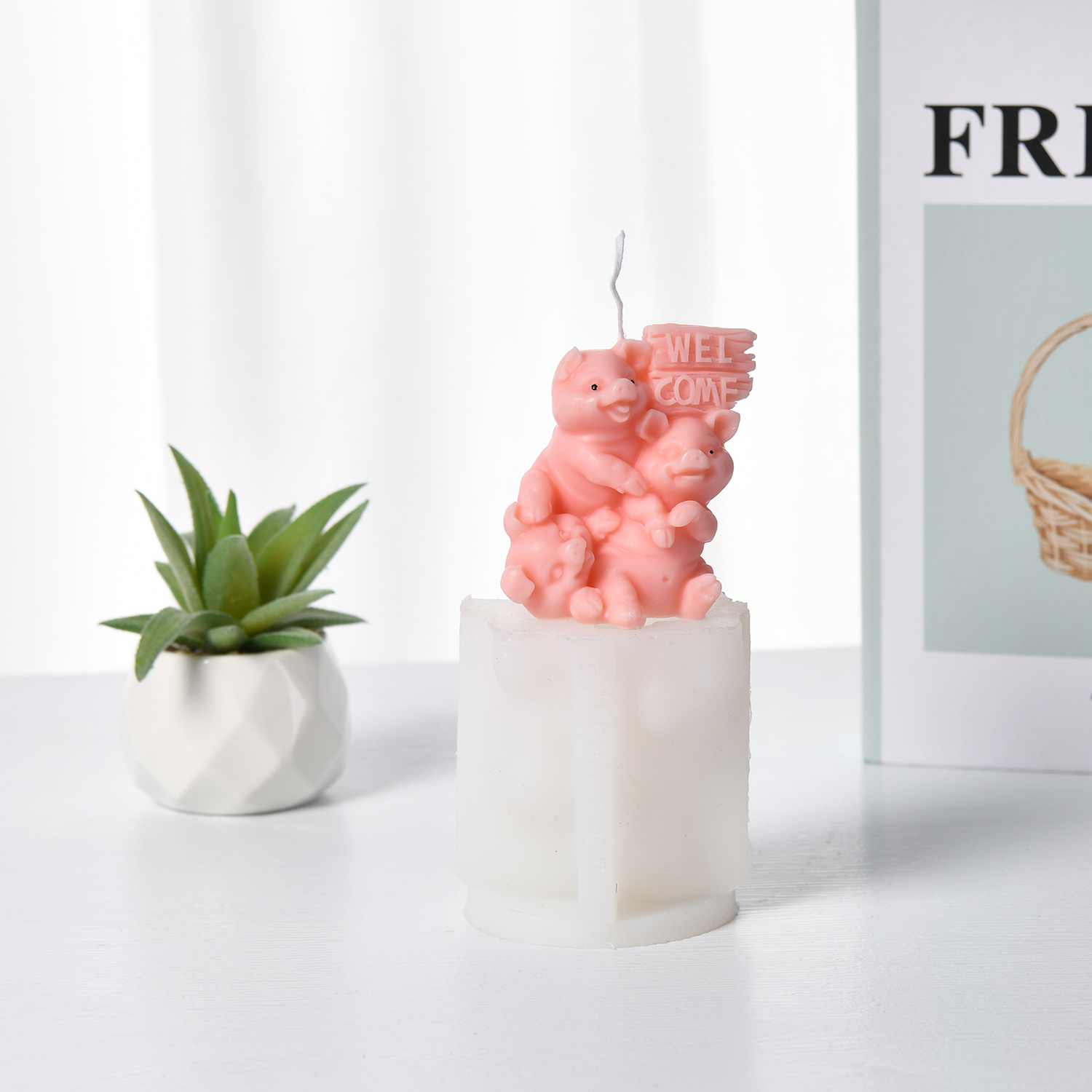 Stacking Pig Silicone Molds Ho - Soap Making Notes incelemesi ve fiyatı
