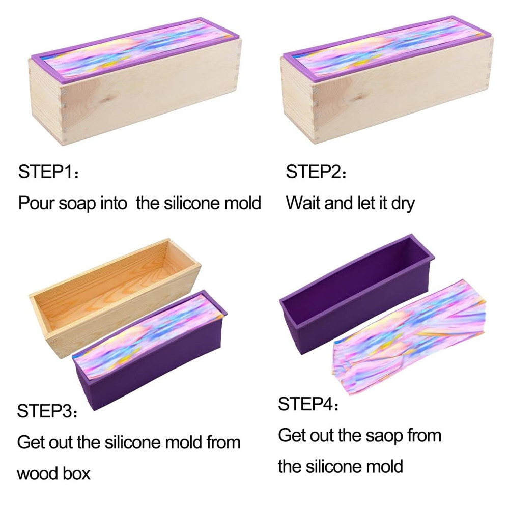1.2L Silicone Soap Molds Kit 4 - Soap Making Books incelemesi ve fiyatı
